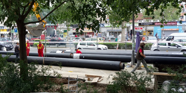 Нови Сад: Радници у Булевару ослобођења убрзали темпо